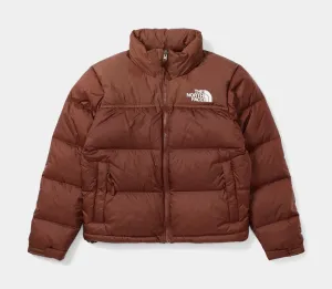 1996 Retro Nuptse Womens Jacket (Brown)