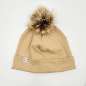 Adult Beanie Hat (Camel)