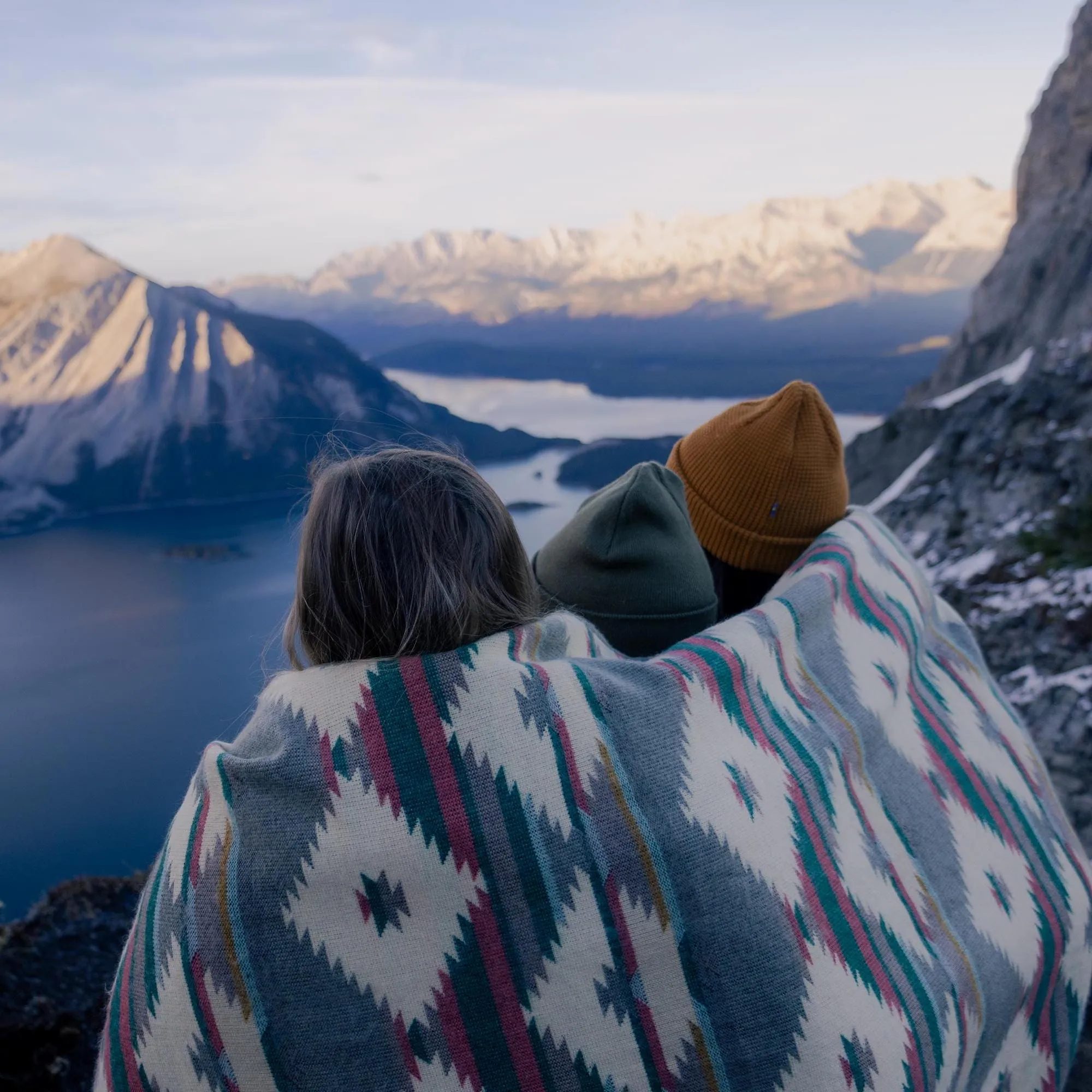 Alpaca Throw blanket  - Portland