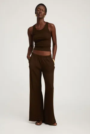 Americano Rib Wide Leg Pants