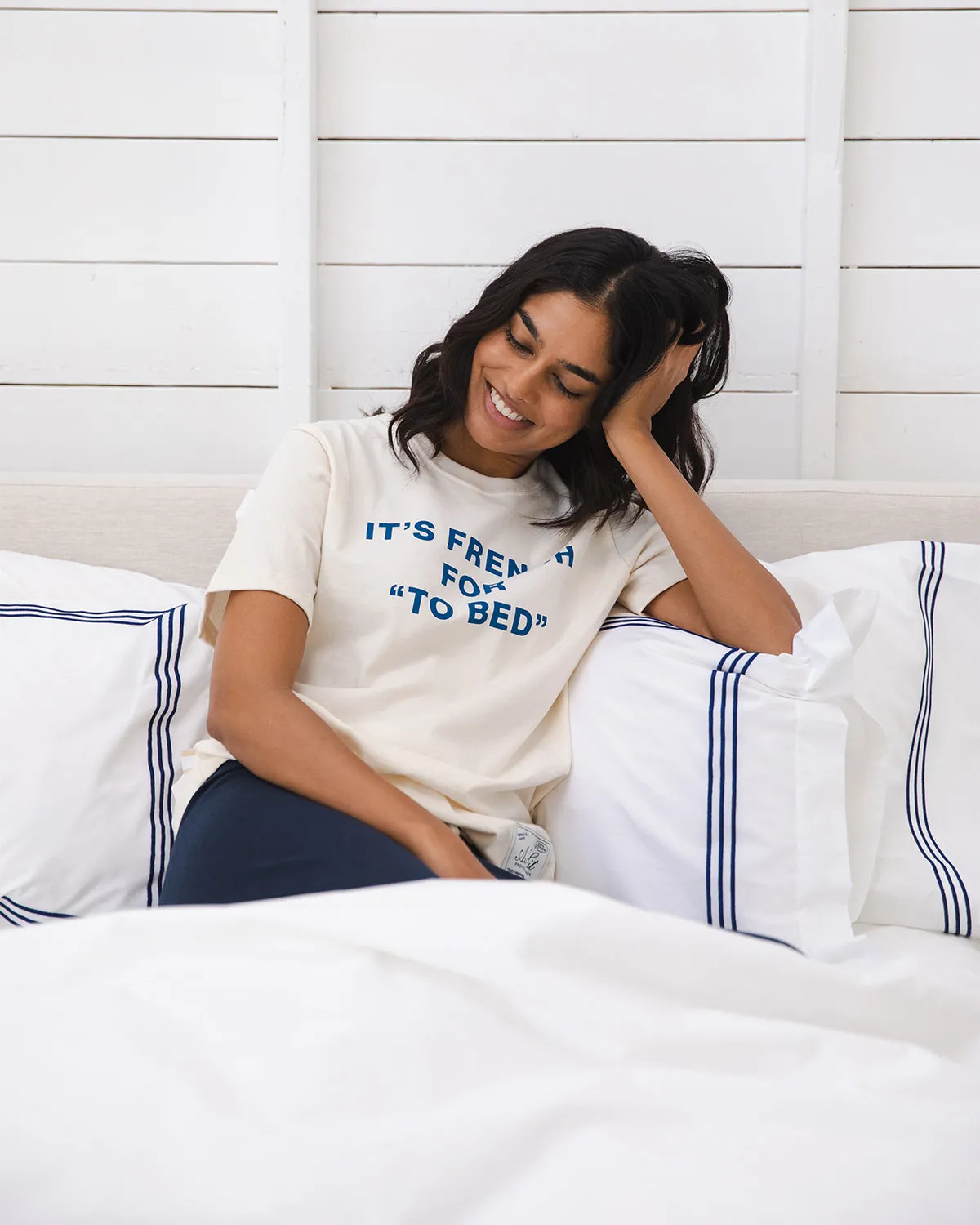 Au Lit x Province of Canada French for To Bed Tee