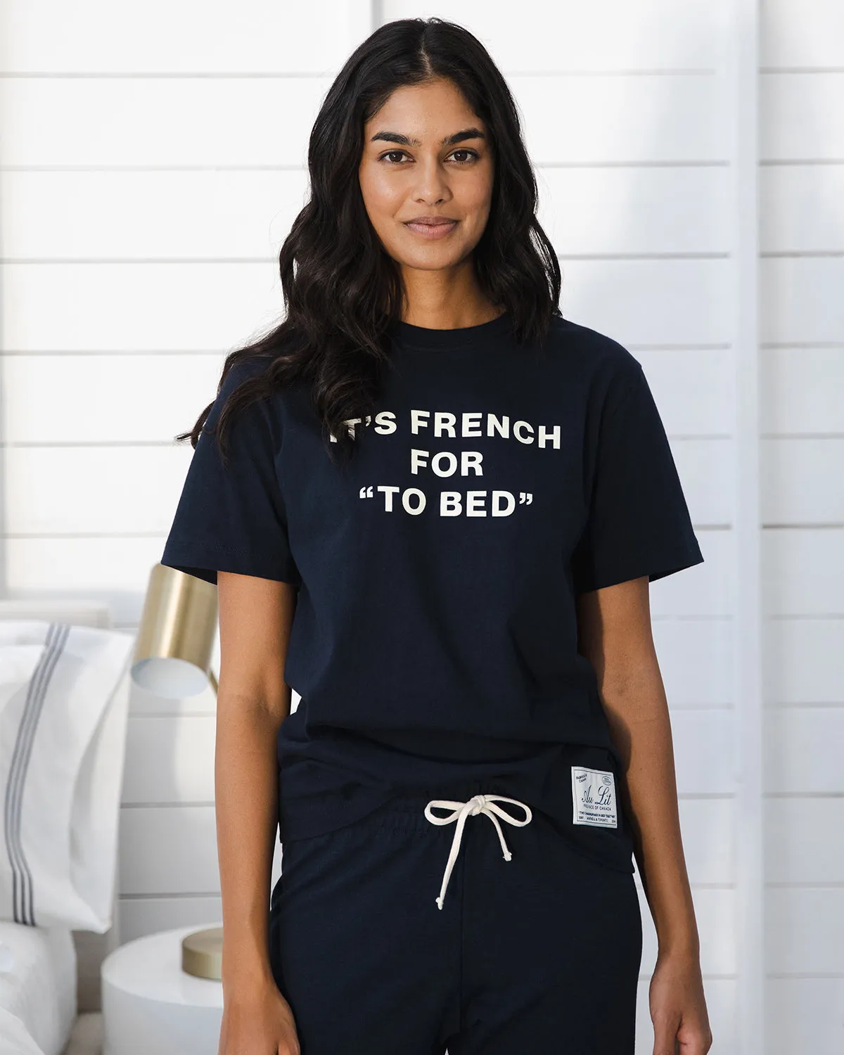 Au Lit x Province of Canada French for To Bed Tee