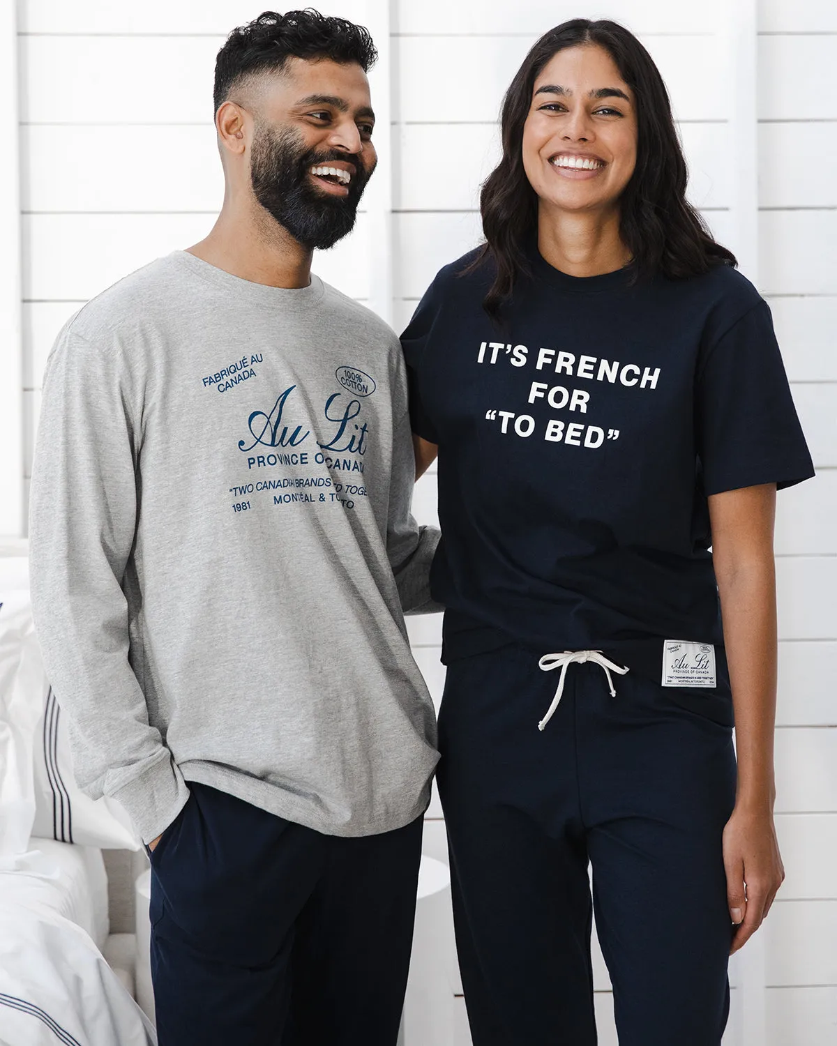 Au Lit x Province of Canada French for To Bed Tee