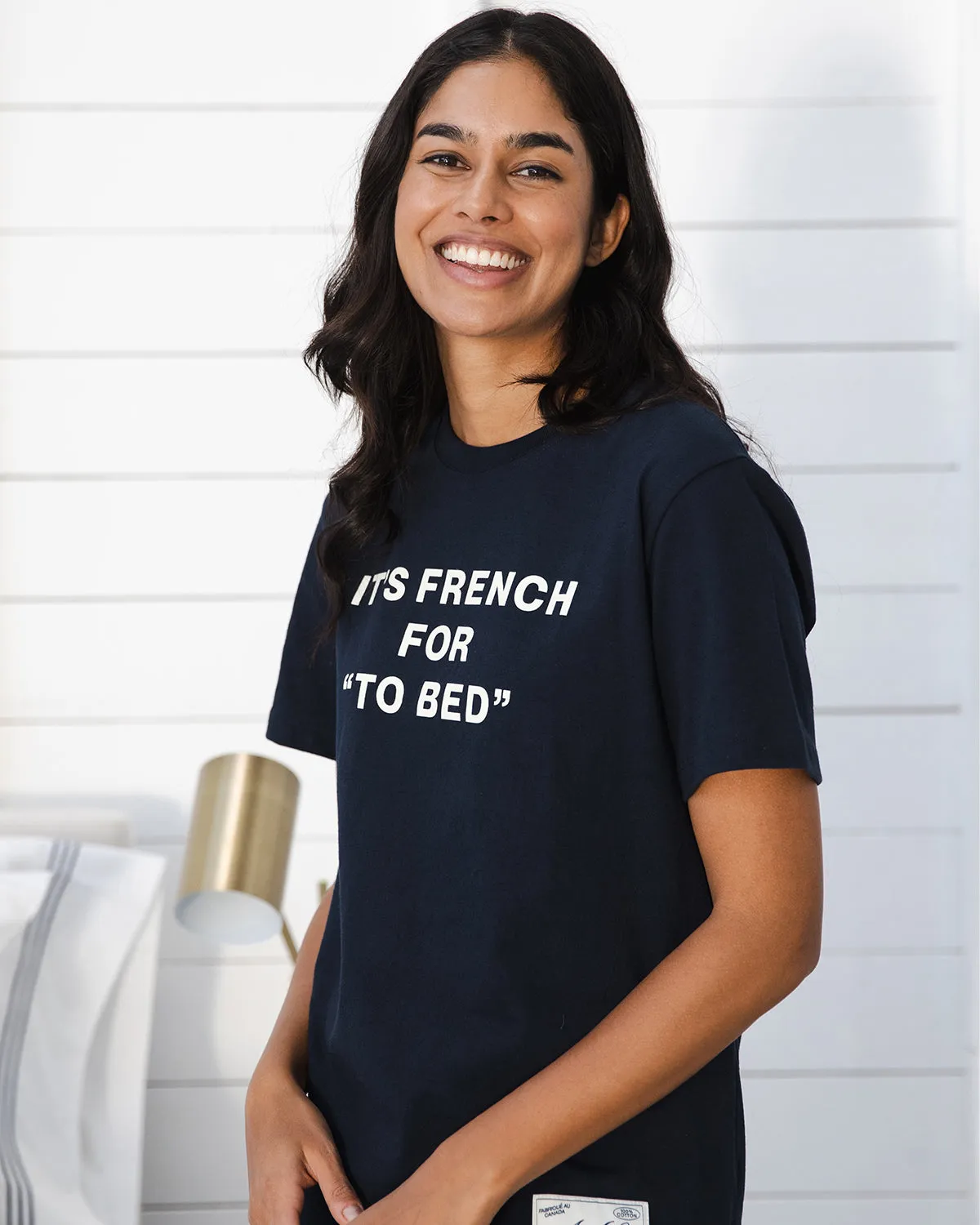 Au Lit x Province of Canada French for To Bed Tee