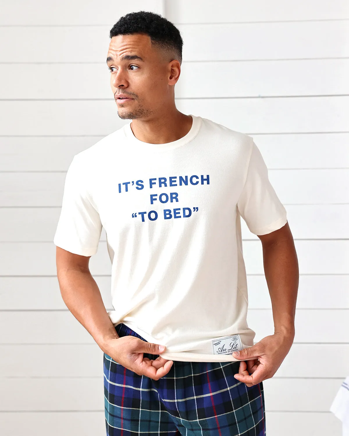 Au Lit x Province of Canada French for To Bed Tee