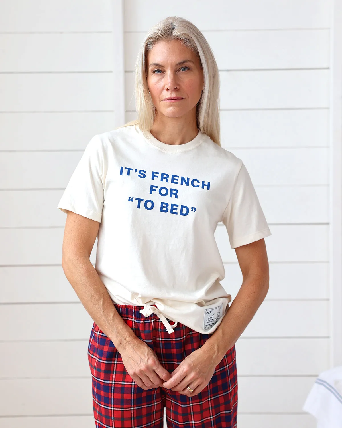 Au Lit x Province of Canada French for To Bed Tee