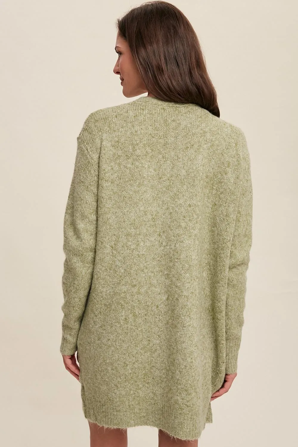 Bianca Knit Cardigan || Olive