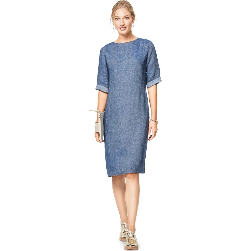 Burda Style Pattern B6418 Women's Feminine Dresses