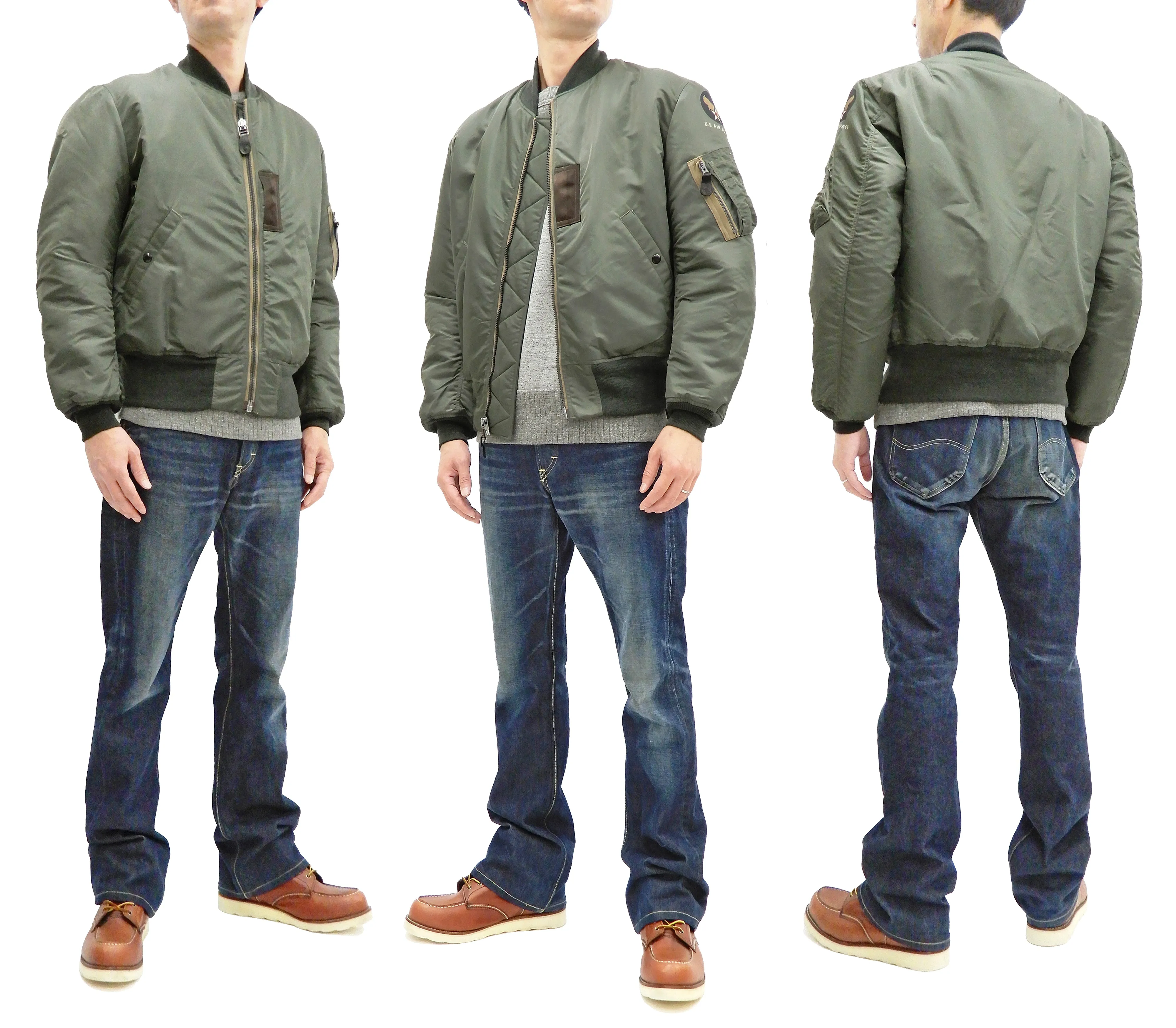 Buzz Rickson MA-1 Flight Jacket Men's Reproduction of MA1 Bomber Jacket BR14900