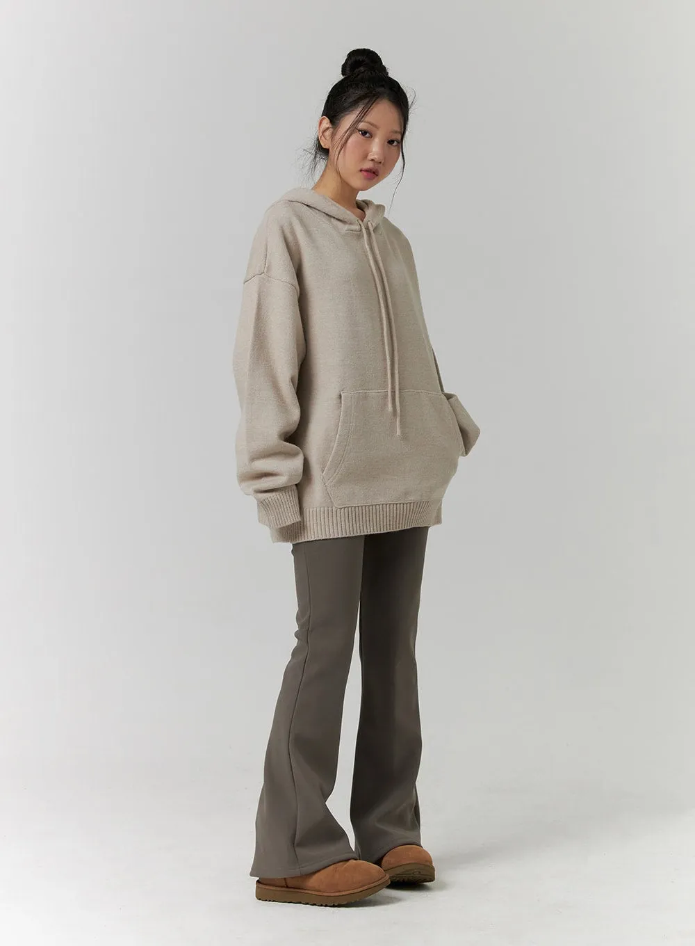 Cozy Knit Hoodie Sweater CD319