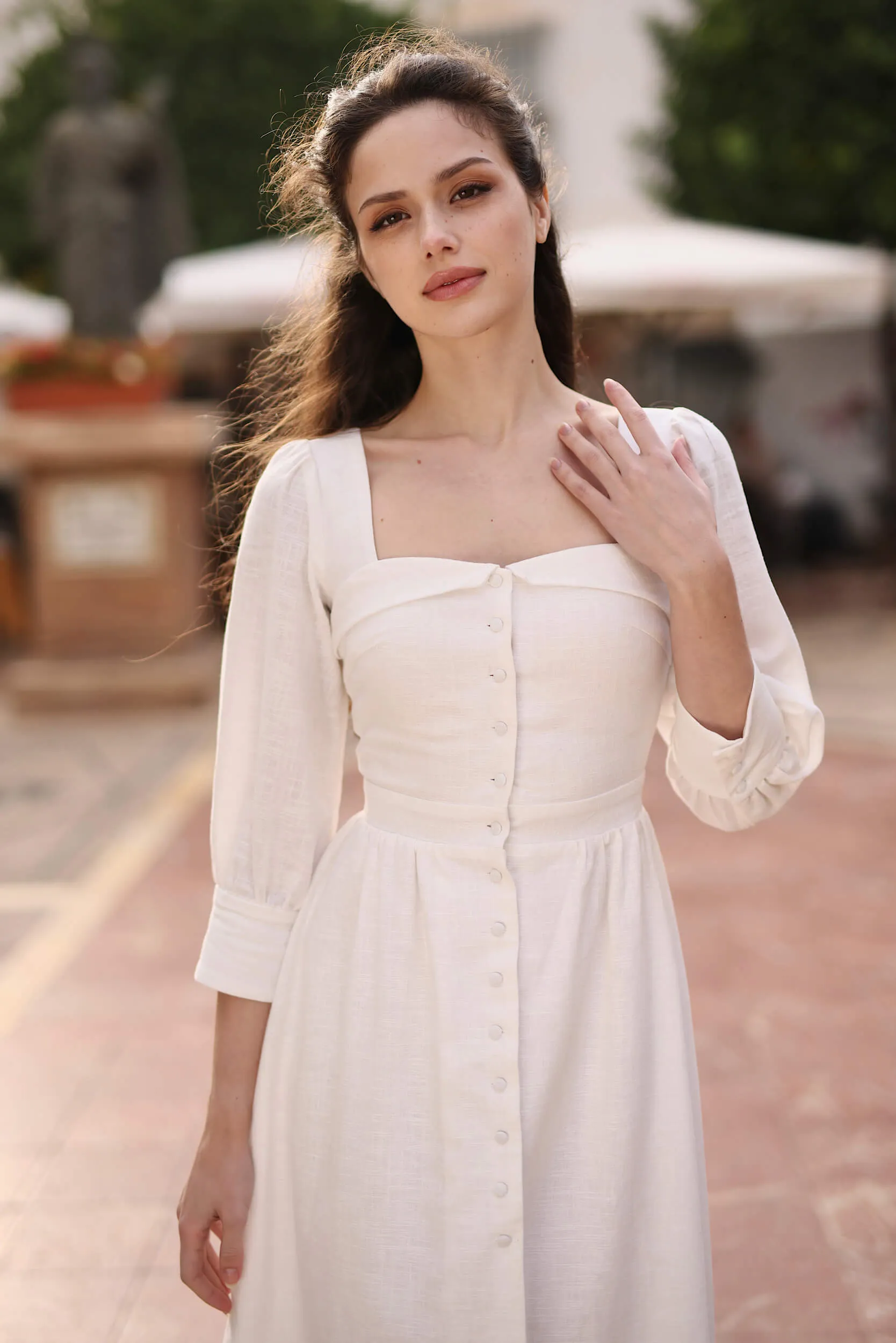 Esther Linen Dress