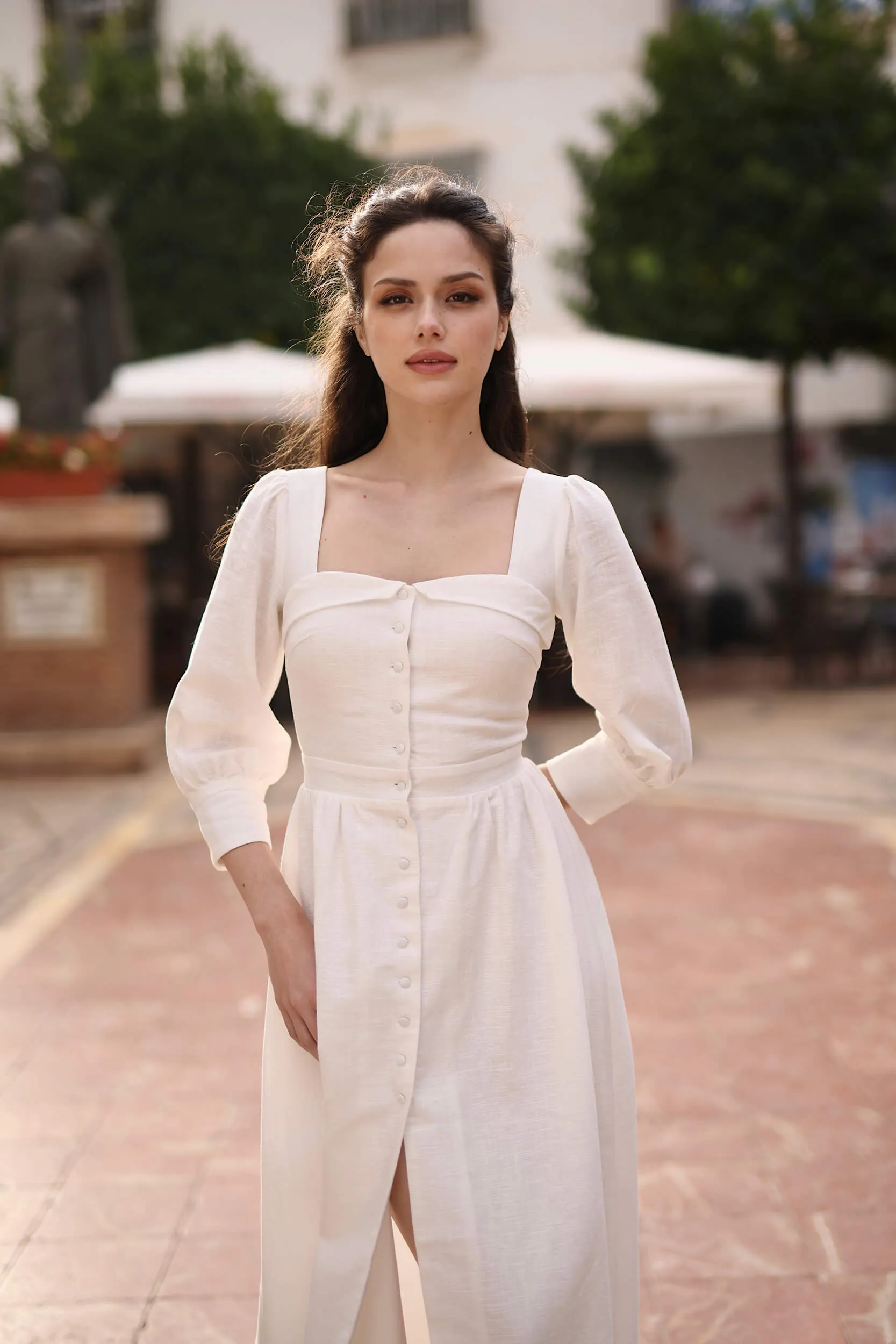 Esther Linen Dress