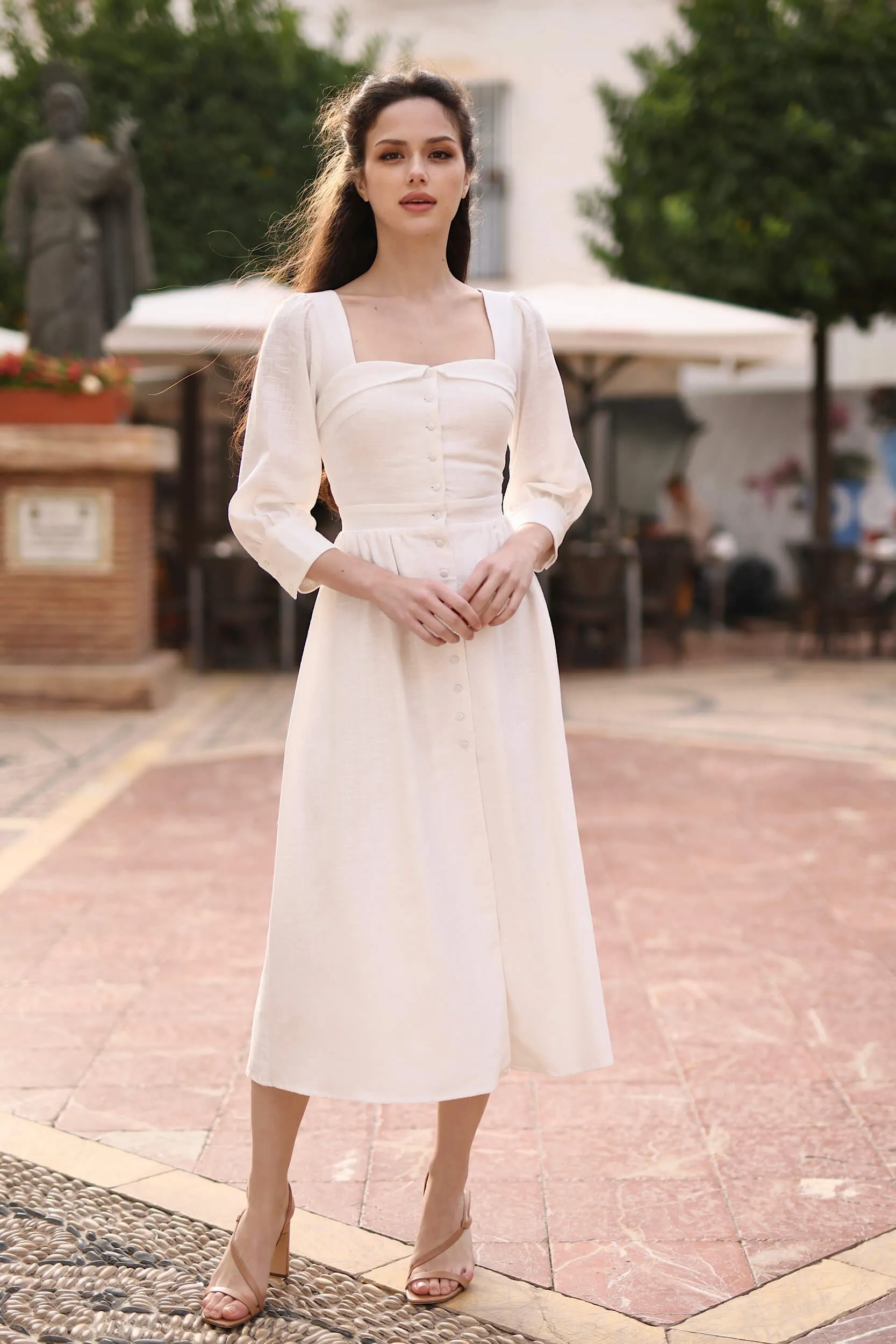 Esther Linen Dress