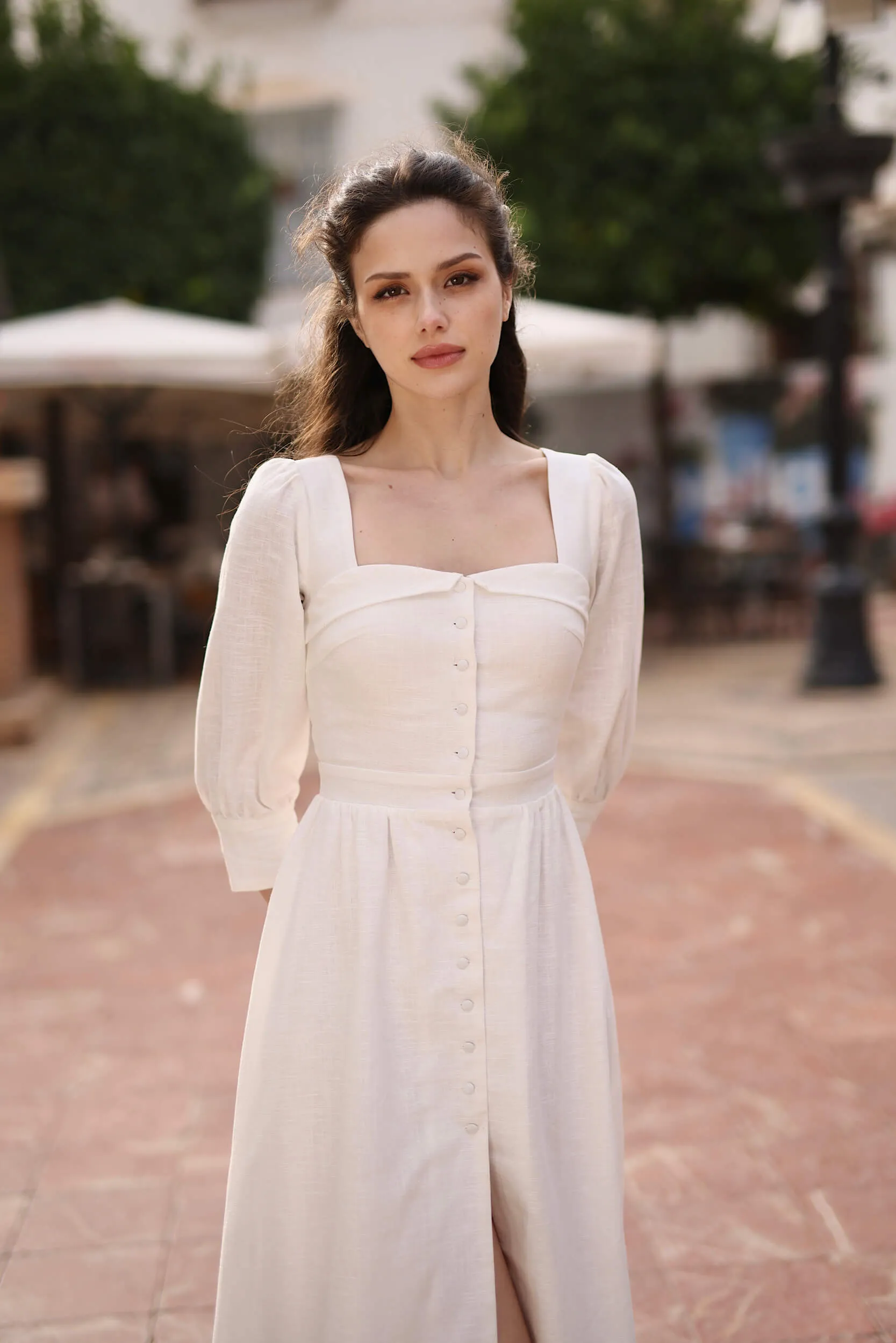 Esther Linen Dress