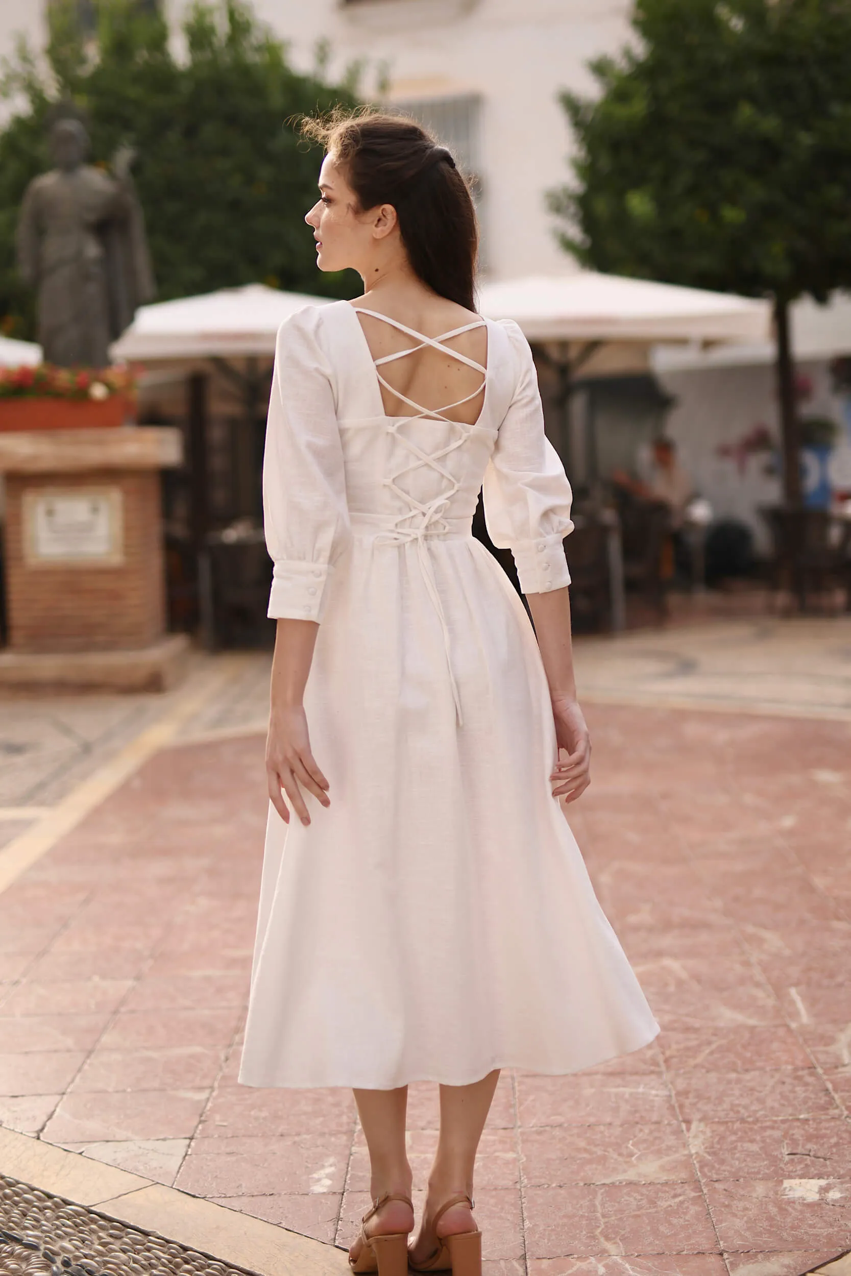 Esther Linen Dress