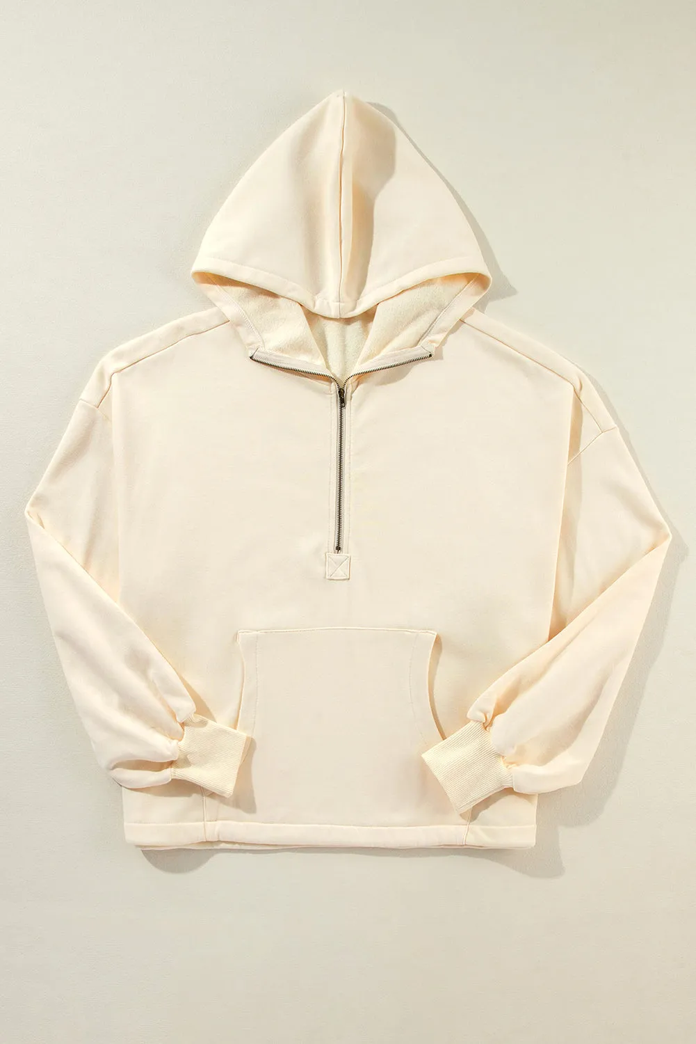 Fleece Lined Kangaroo Pocket Hoodie