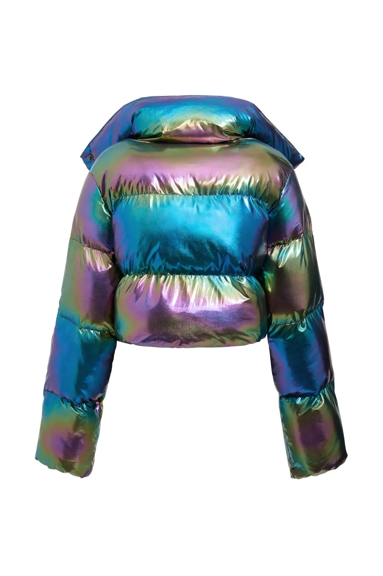 Fractals Puffer Jacket | Mood Ring