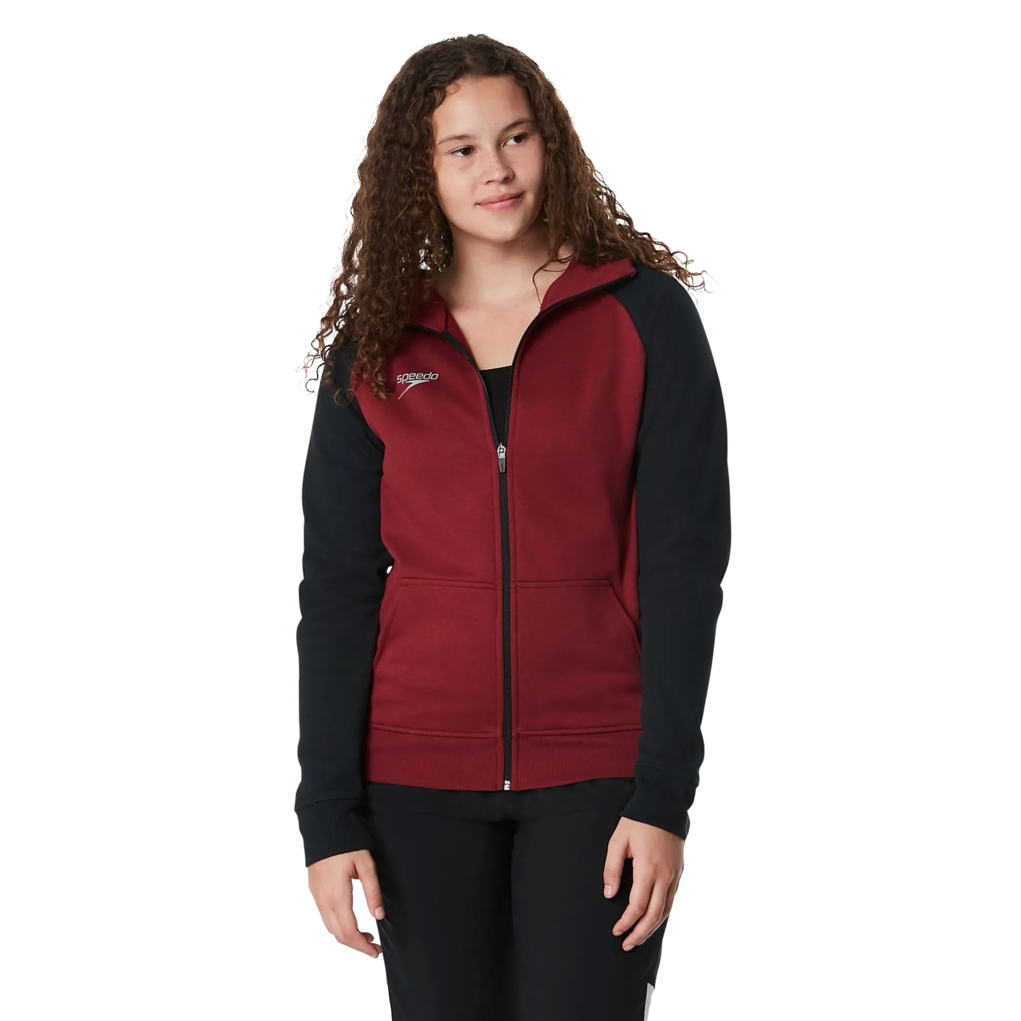 Jersey Diving Academy _SPEEDO Adult Hooded Warm Up Jacket  Female