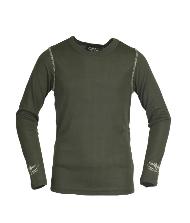 Kids Thermal Top Olive