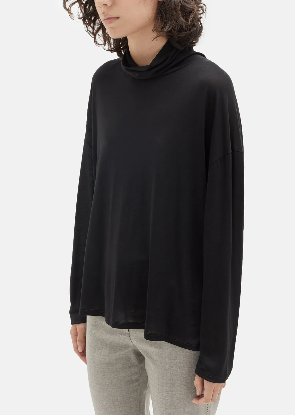 Lorma Tencel Jersey Turtleneck