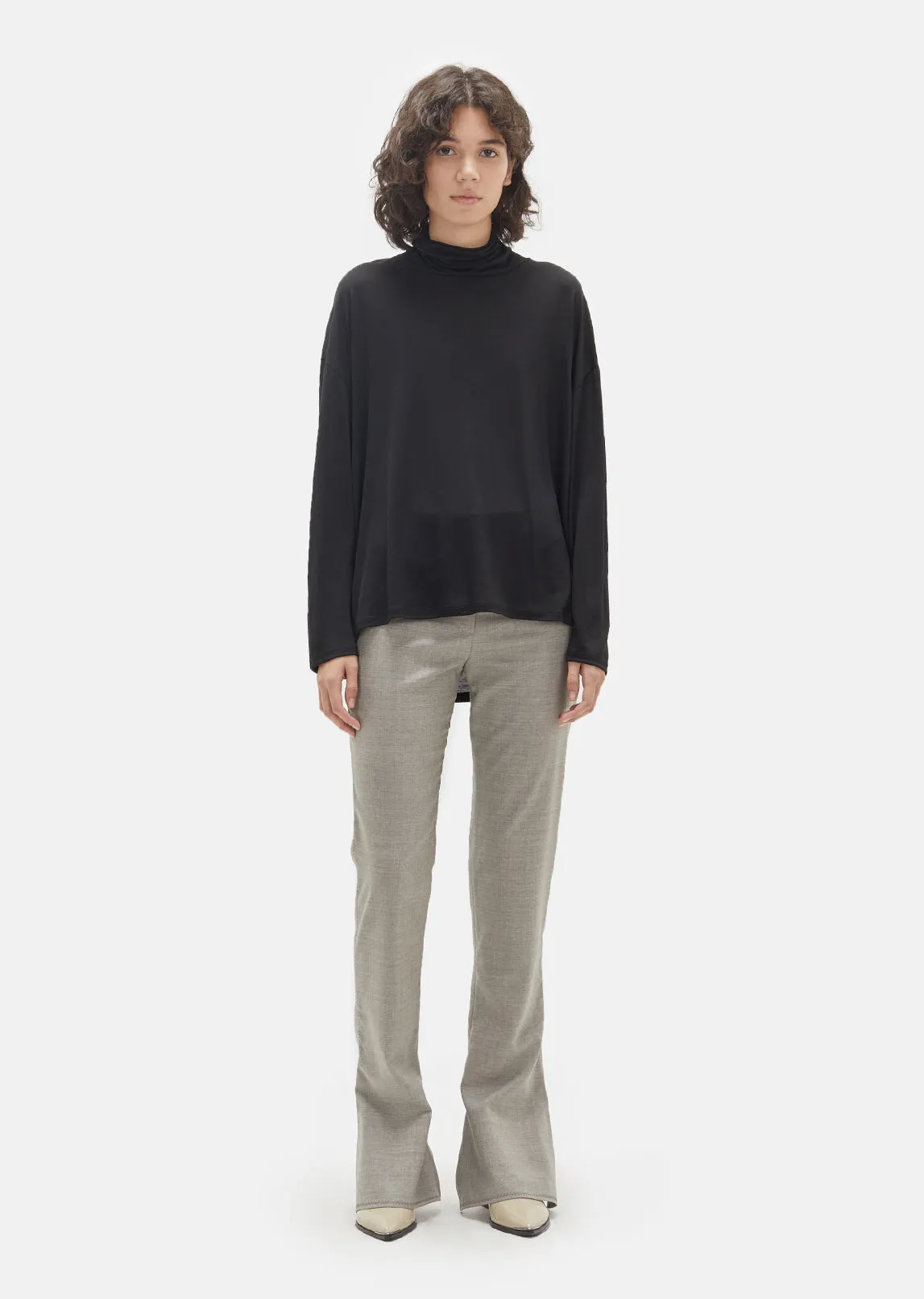 Lorma Tencel Jersey Turtleneck