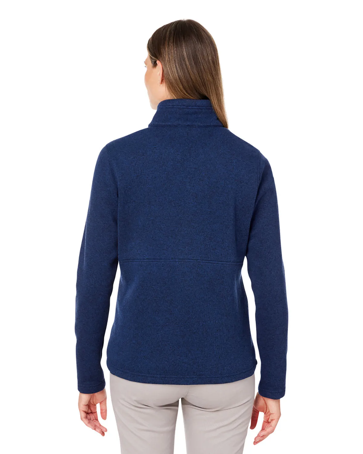 Marmot Ladies Dropline Sweater Fleece Half-Zips, Arctic Navy