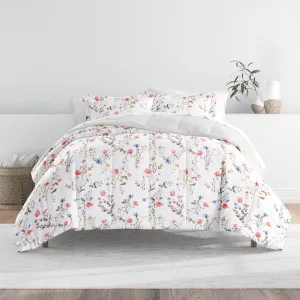 Meadow Floral Reversible Down-Alternative Comforter Set