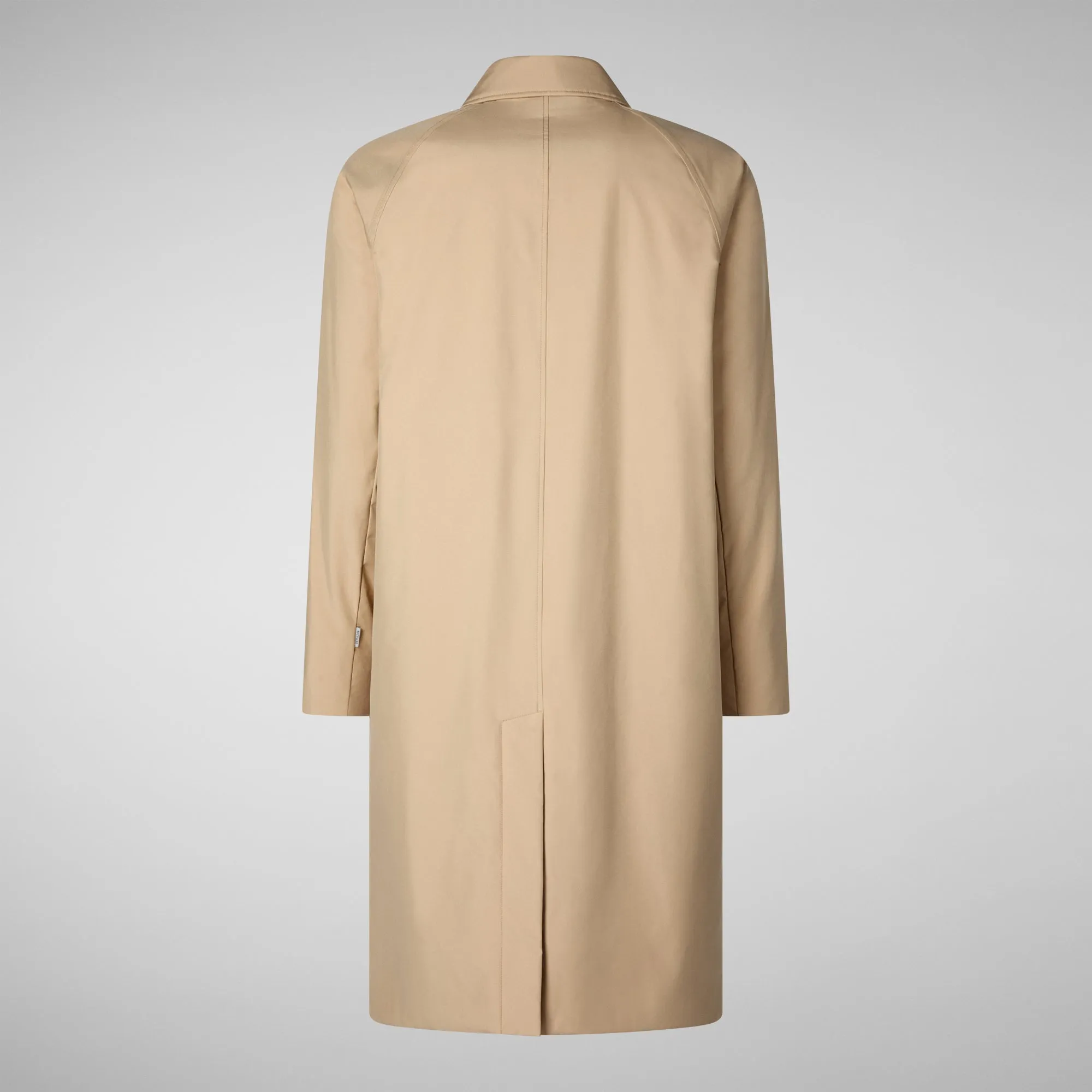 Men's coat Preston in stardust beige