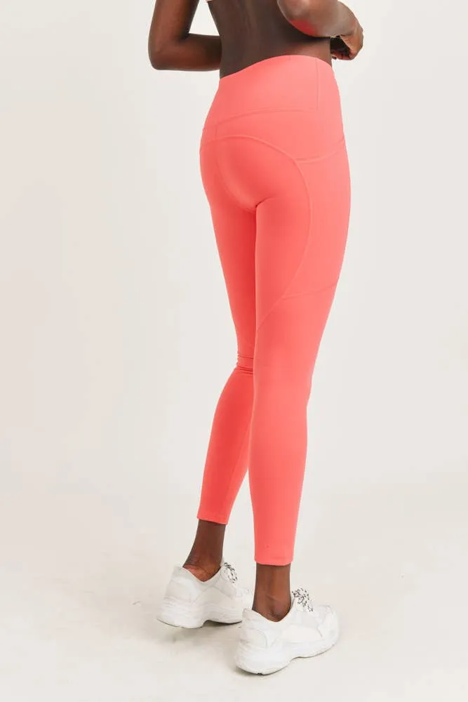 Mono B Essential Thermal Highwaist Leggings with Pockets