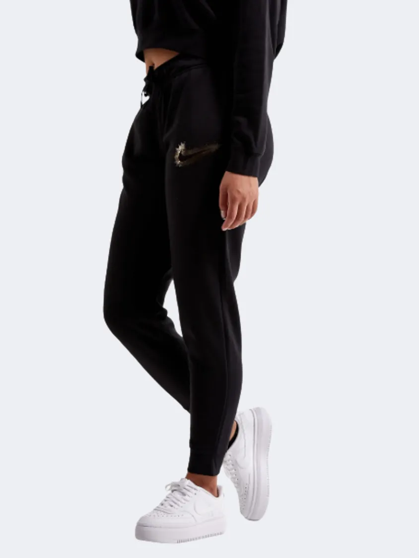 Nike Stardust Fleece Women Lifestyle Pant Black/Gold