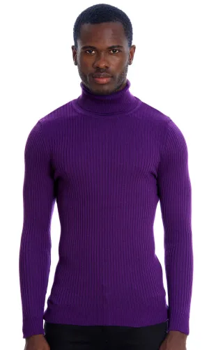 Purple Turtleneck