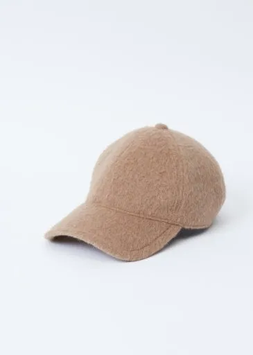 Rag & Bone Cozy Baseball Cap in Camel