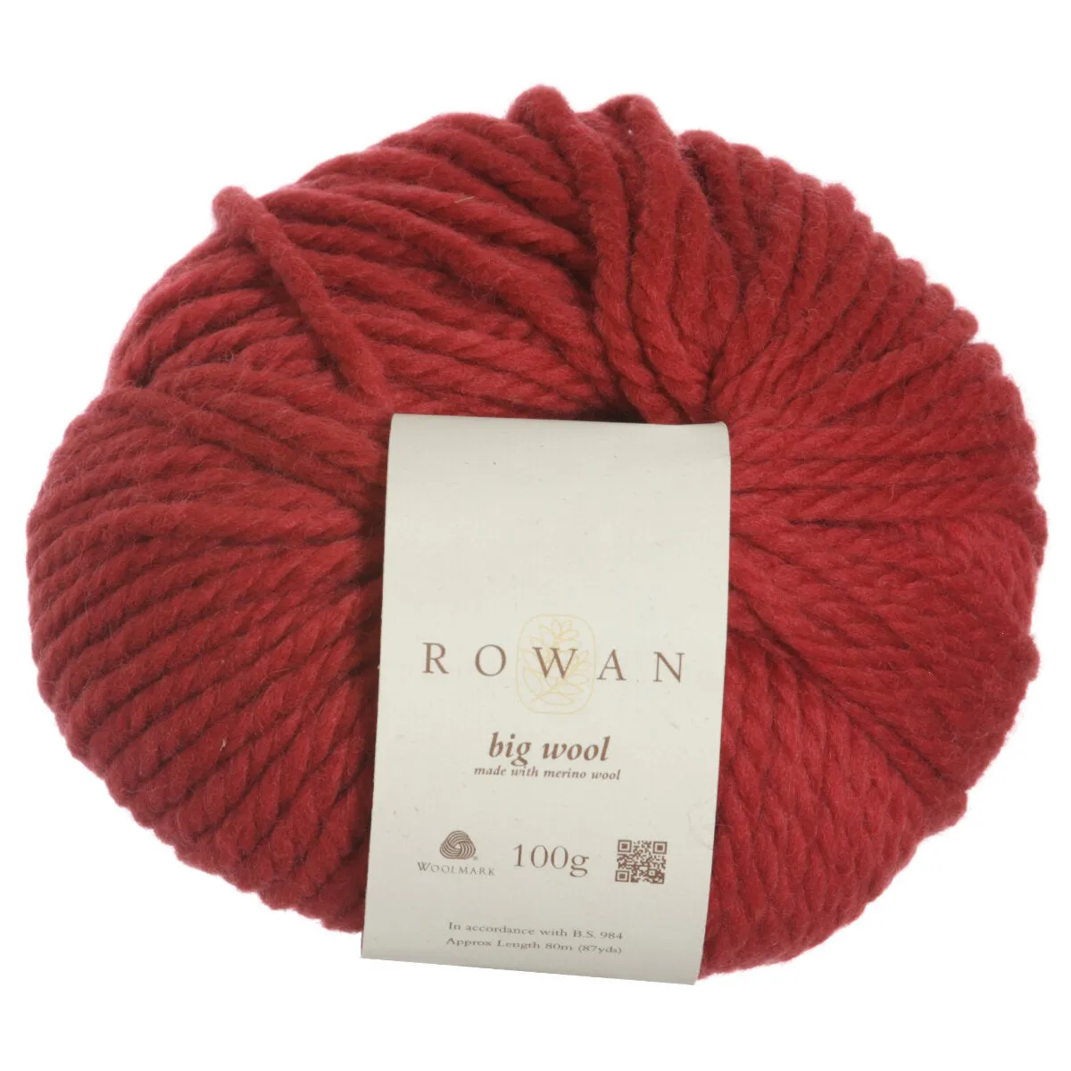 Rowan Big Wool Yarn - 63 Lipstick