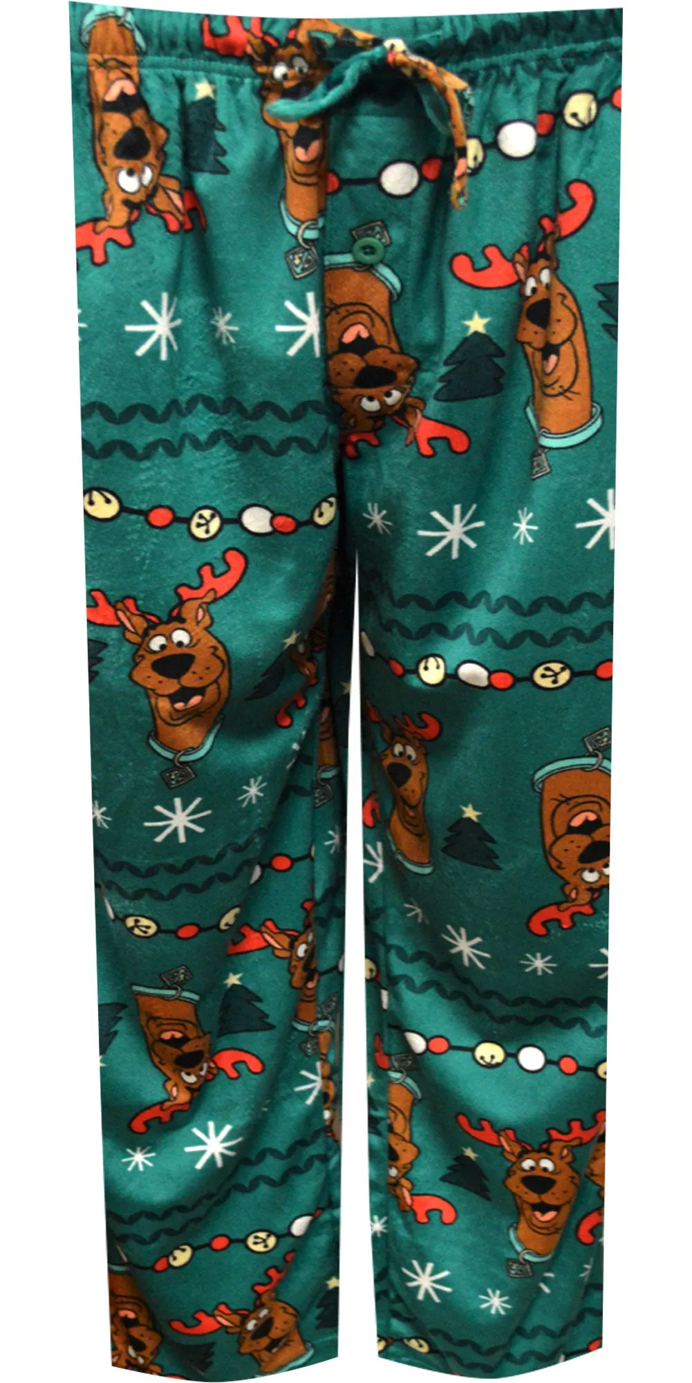 Scooby Doo Christmas Jingle On Silky Fleece Lounge Pants