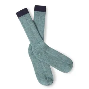 Seafoam Wool Boot Socks