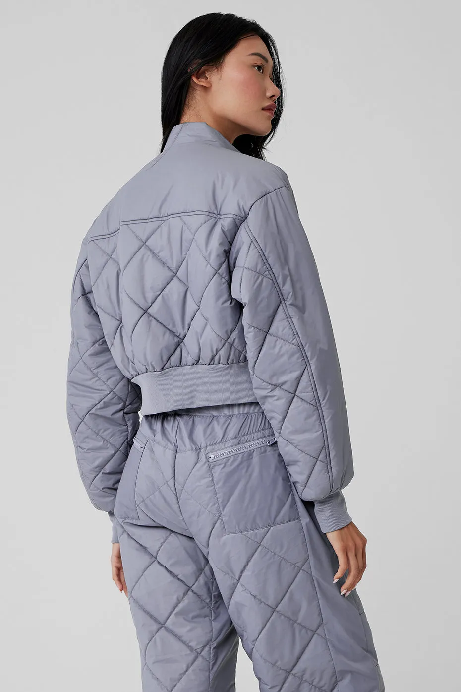 Snowrider Puffer Jacket - Fog