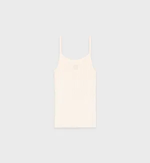 SRHWC Ribbed Tank - Cream