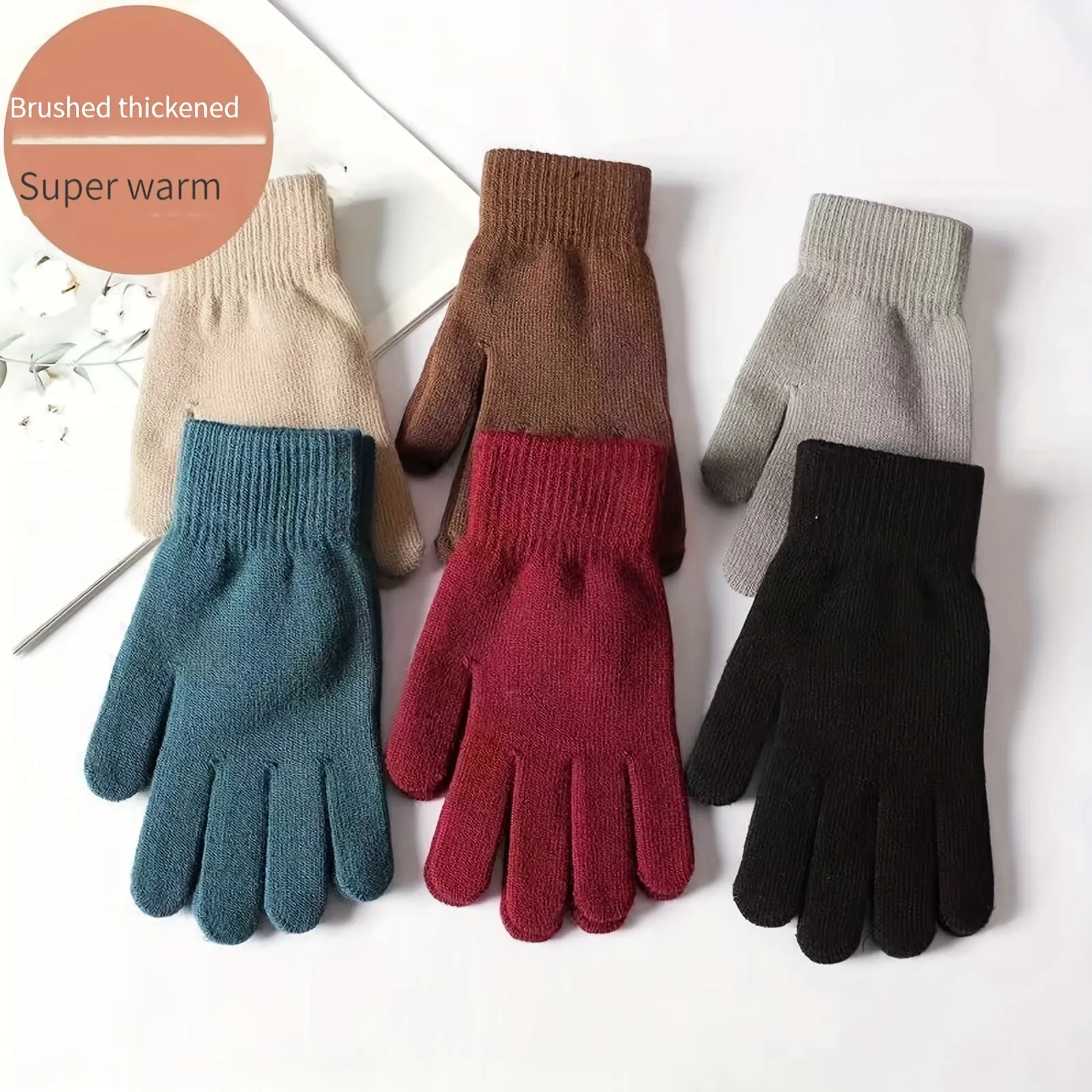 Stay Warm & Protected: Unisex Full Finger Ski Gloves for Outdoor Winter Activities