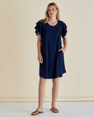 Sydney Tee Dress - Navy