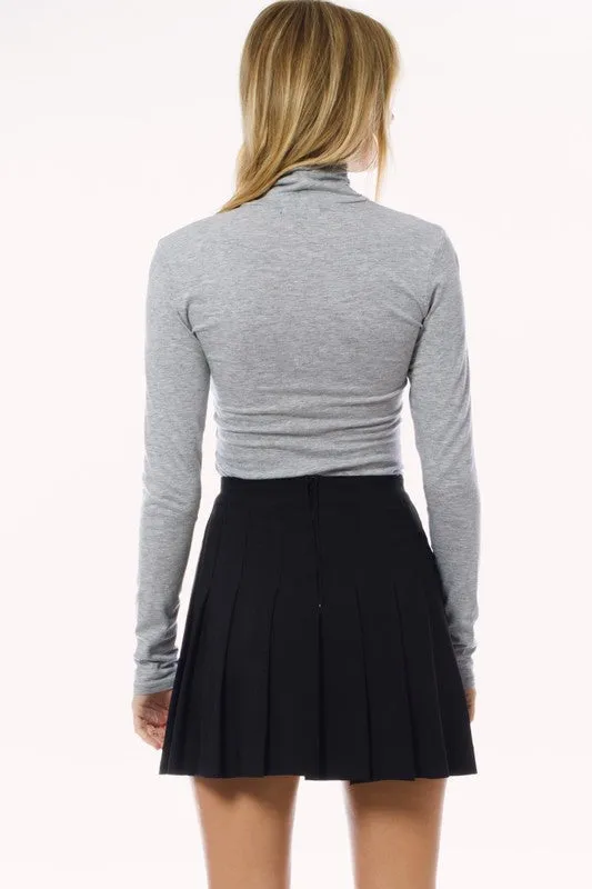 Turtleneck Crop Top