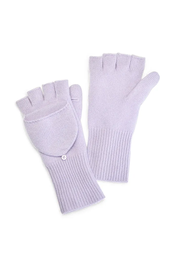 White Warren Cashmere Pop Top Glove