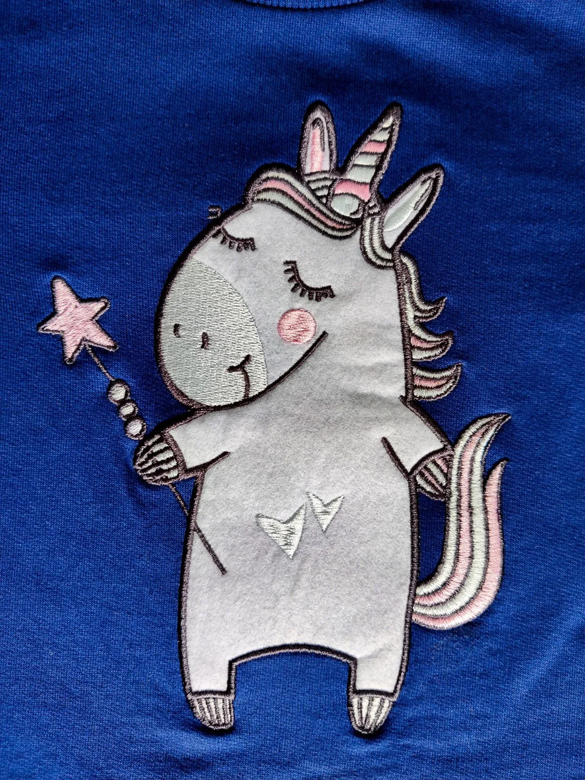 Winter Sweatshirt Combo - Cupcake and Unicorn