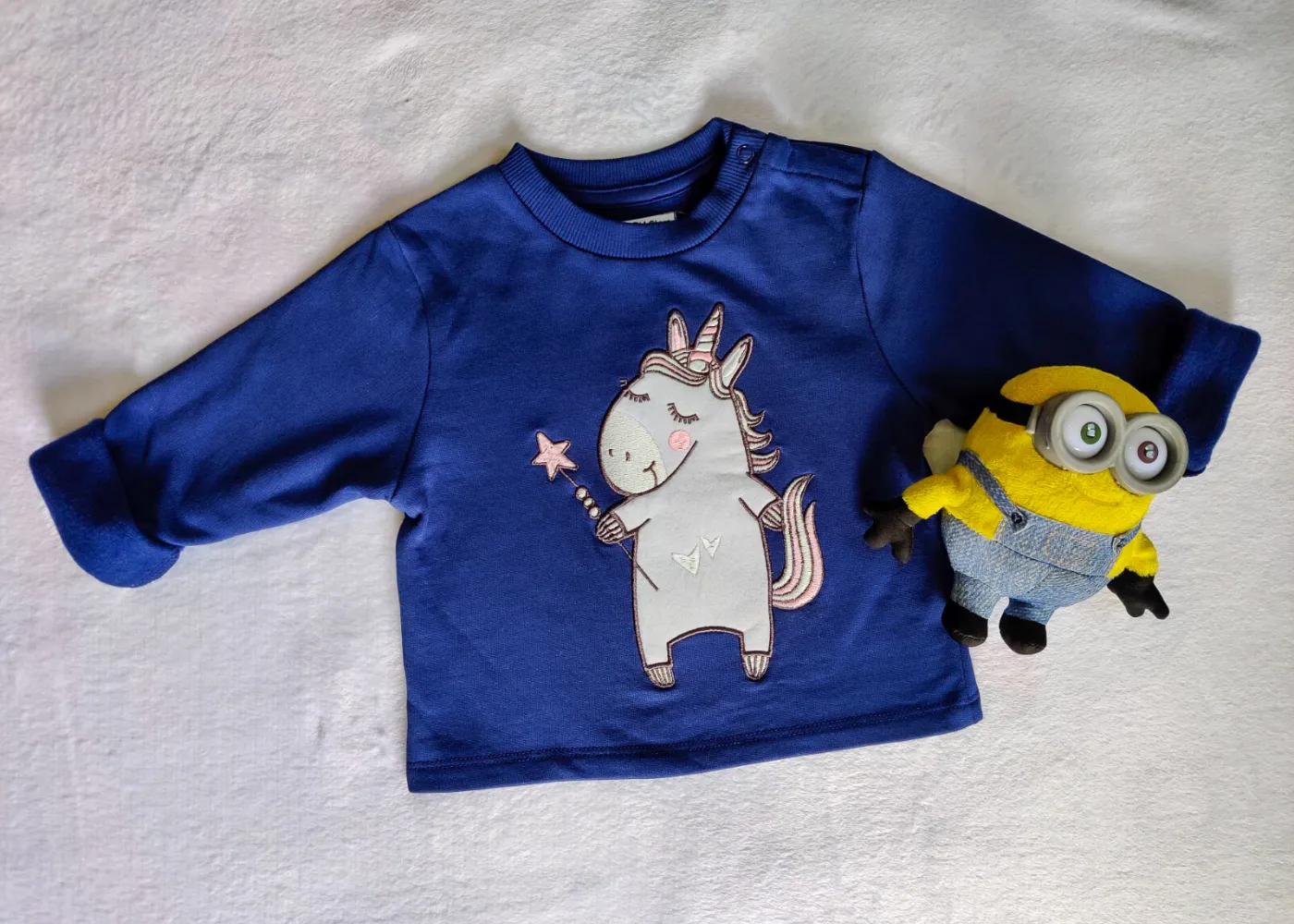 Winter Sweatshirt Combo - Cupcake and Unicorn