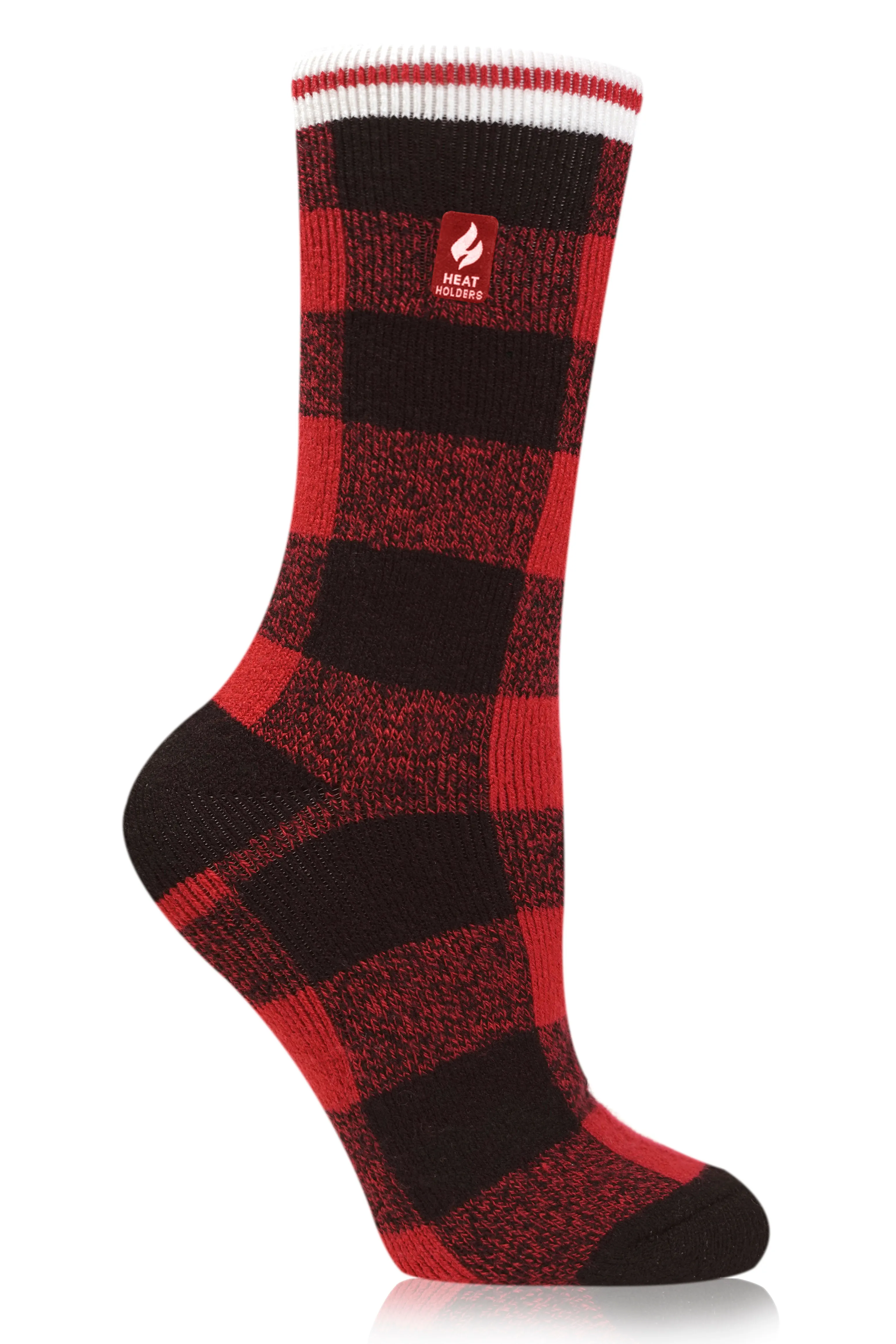 Women's LITE™ Riley Buffalo Plaid Crew Sock